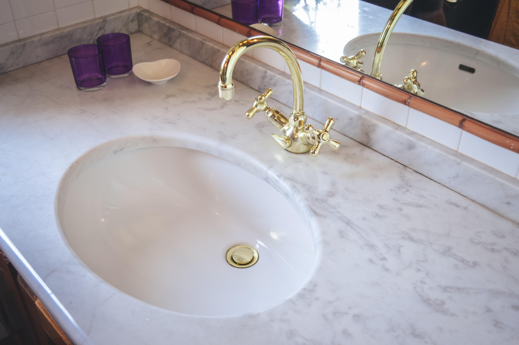Lavabo in marmo